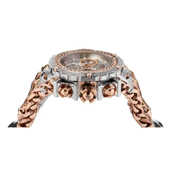 Invicta Swiss Reserve Gladiator 2.92CTW Diamond w/ Rose Gold Mens Watch New! - Picture 3 of 10